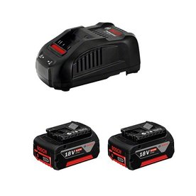 Bosch GAL 1880CV + 2x 18V 6,0Ah Accu's
